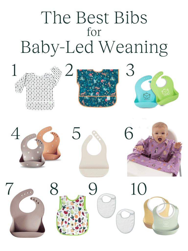 The best bibs for baby-led weaning