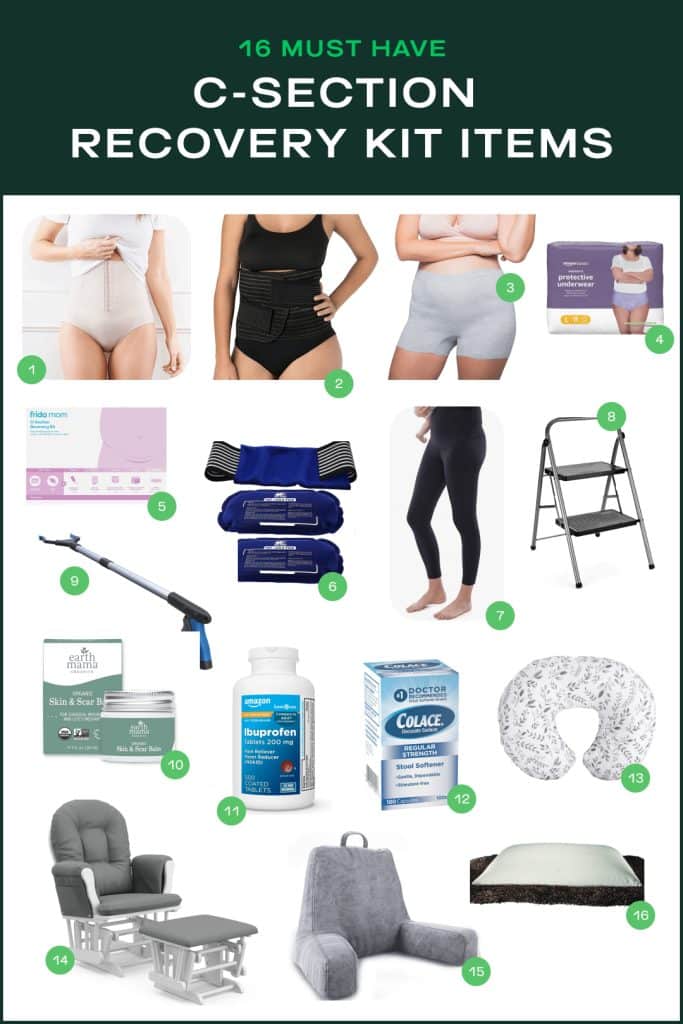 My Top 12 Post C-Section Essentials That You Can't Be Without!