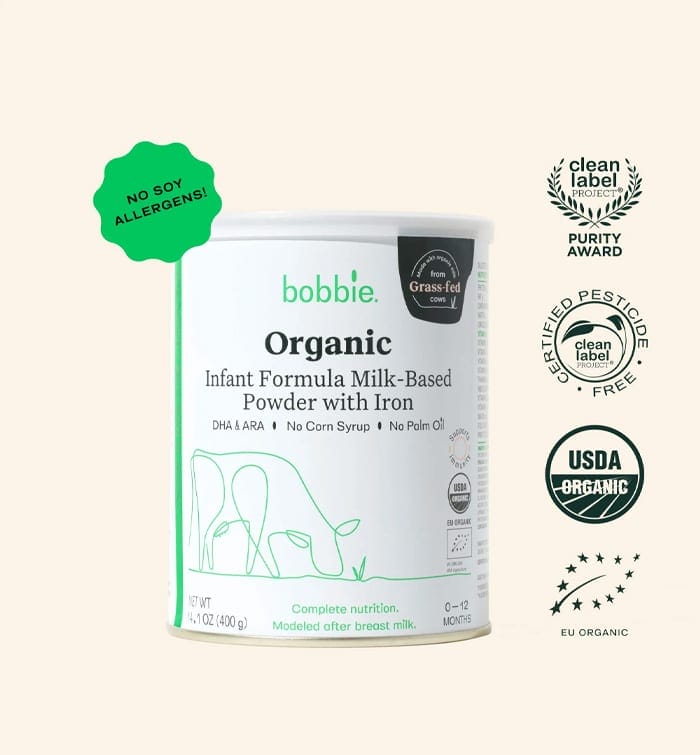 Shop Bobbie Organic